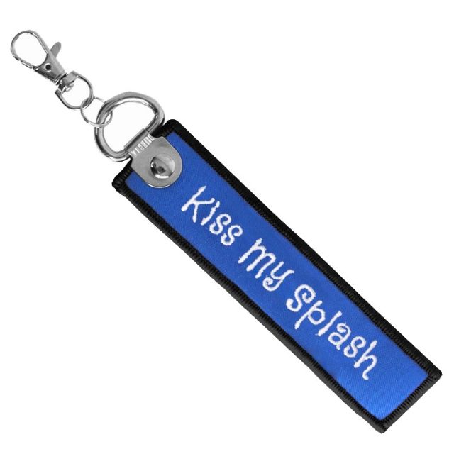 Kiss My Splash Bag Tag