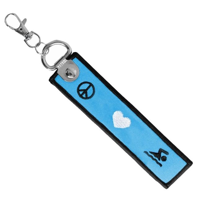 Peace Love Swim Bag Tag