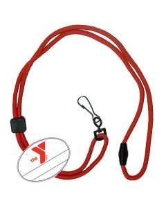 YMCA Custom Name Oval Tag Break Away Lanyard