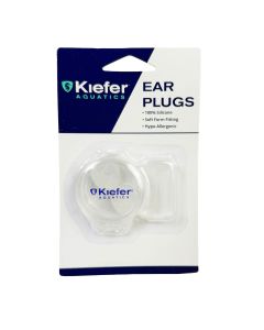 Kiefer Silicone Earplugs: 2 Pair/White
