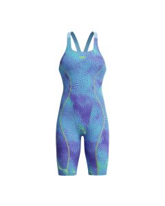 Speedo Fastskin Hyperspark Printed Openback Kneeskin