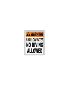 Shallow Water No Diving