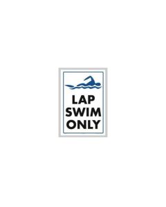 Lap Swim Only Sign