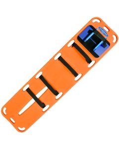CJ Plastic Rescue Backboard (complete with head immobilizer)